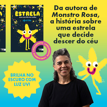 estrela com os pés no chão