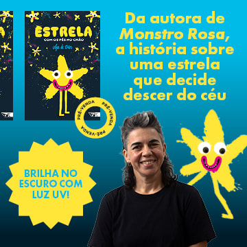 estrela com os pés no chão